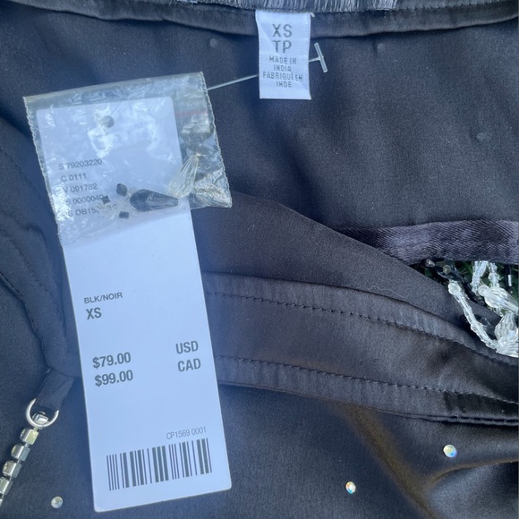 NWT Urban Outfitters "Milina" cropped embellished camisole - size XS - Picture 2 of 5